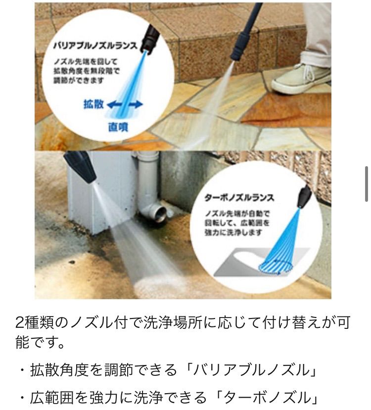 リョービ 高圧洗浄機 静音モード搭載 KSJ-1620 - FUJIYAMA商事 ネット