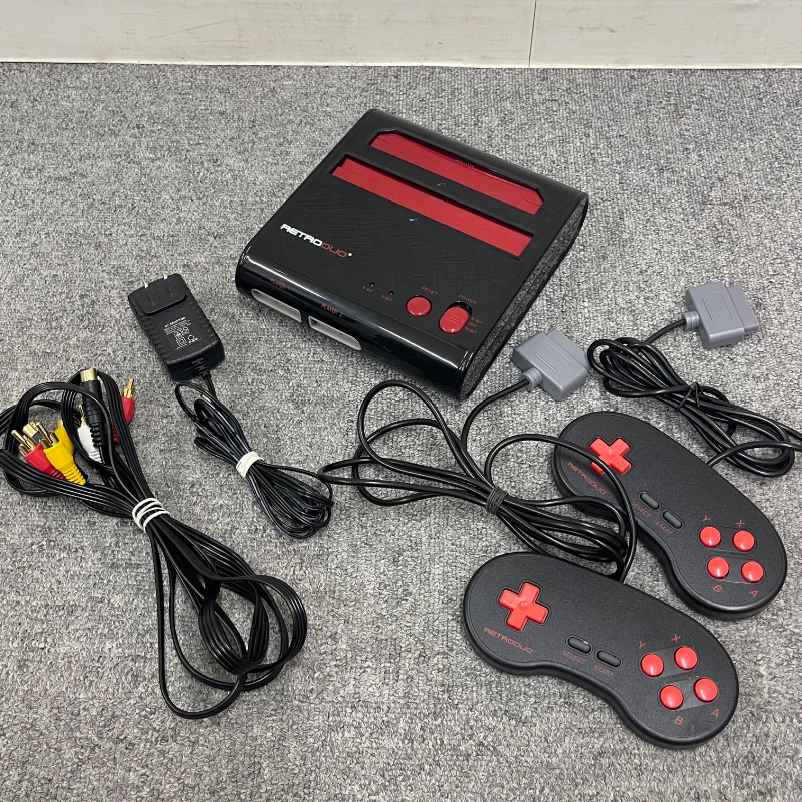 Retro Duo Portable ブラック互換機 ジャンク品 NPA】ジャンク RETRO DUO レトロデュオ SFC FC ファミコン - メルカリ
