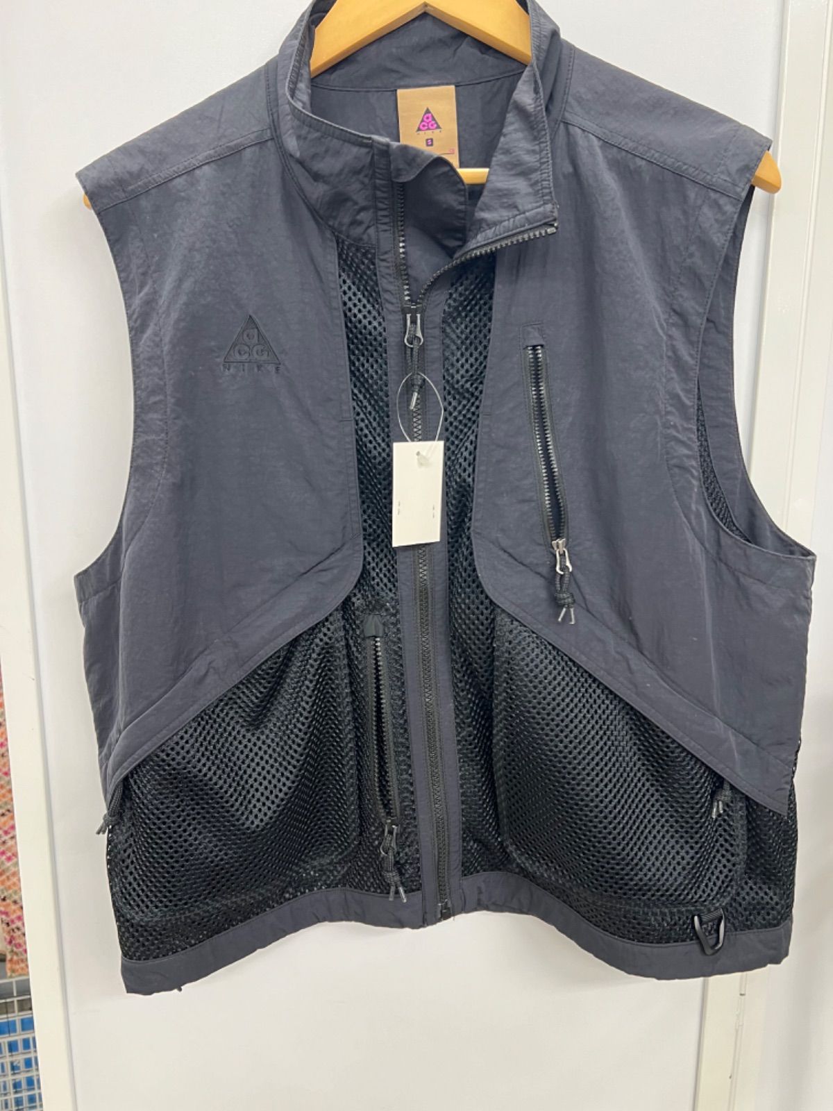 Nike acg 19ss ナイロン ベスト 美品 NIKE ACG ナイロンベスト 19SS ナイキ エーシージー Sサイズ