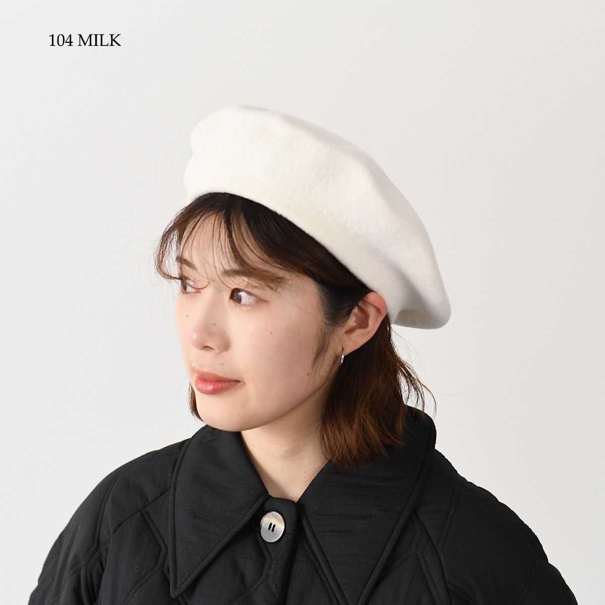 MAISON MARGIELA メゾン マルジェラ 帽子 ベレー帽 ヘビー ウール 