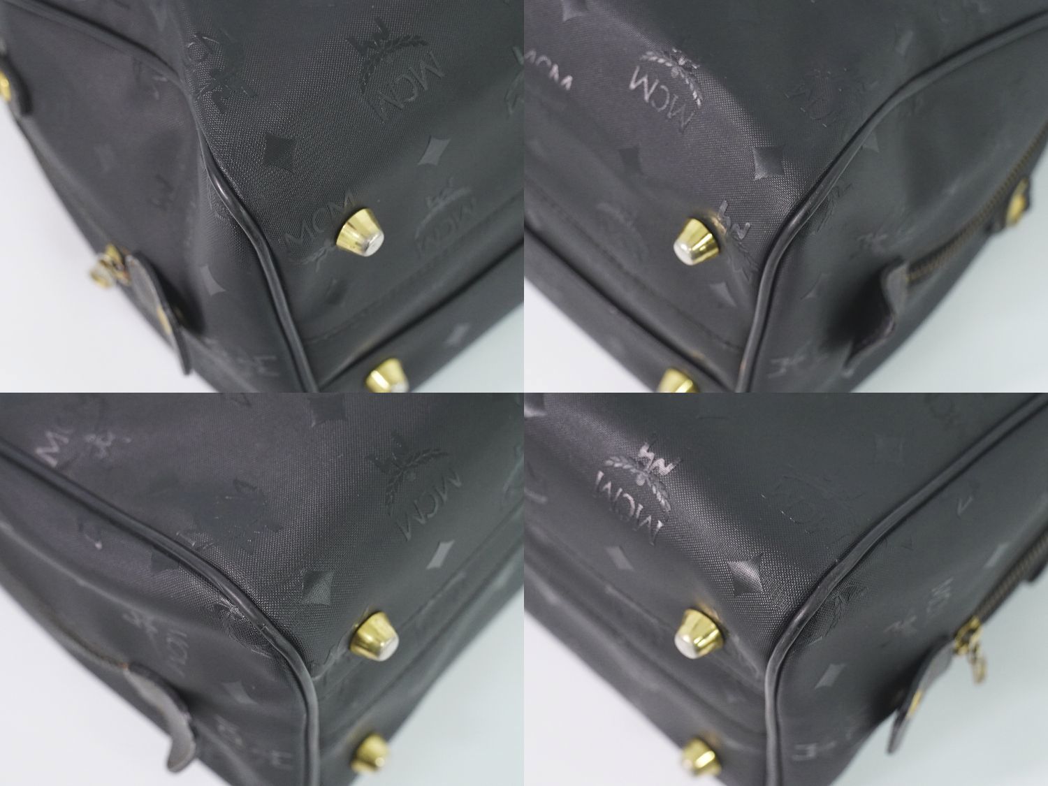 本物 エムシーエム MCM ヴィセトス ミニボストンバッグ ハンドバッグ