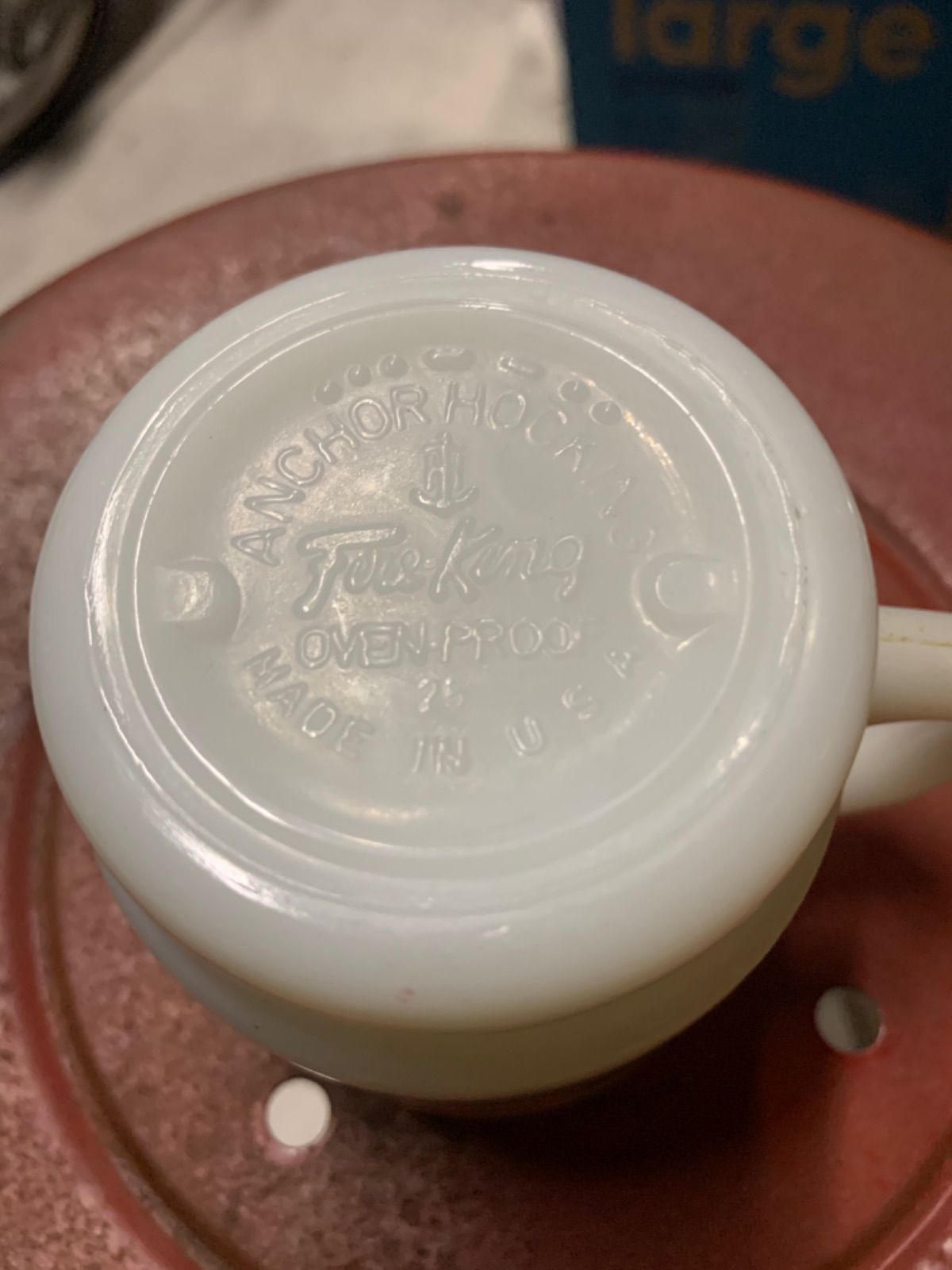 FireKing バーガークイーン・スタッキングマグFire-King - メルカリ