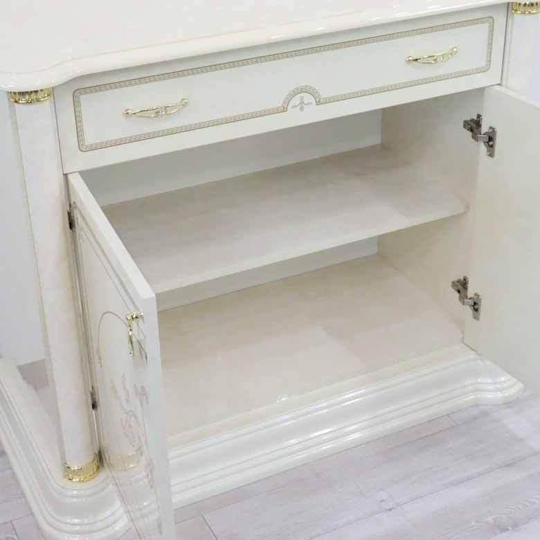 サルタレッリ フローレンス 2ドアキャビネット カップボード 食器棚