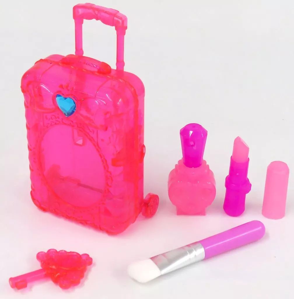 ディズニー☆プリンセス出品 中古】おもちゃ カギつき プリンセスメイクトランク