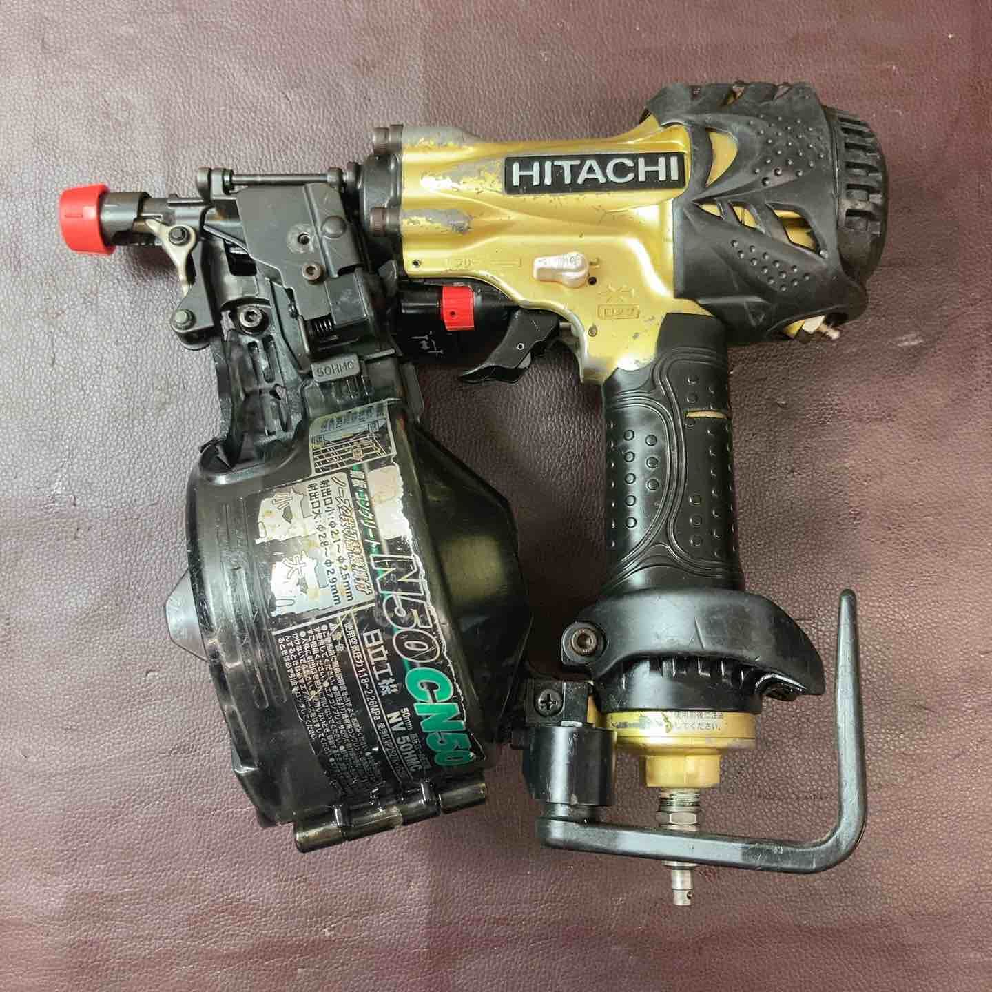品 ハイコーキ HIKOKI 旧 日立工機 50mm 高圧エア釘打ち機 NV50HMC 東大和店
