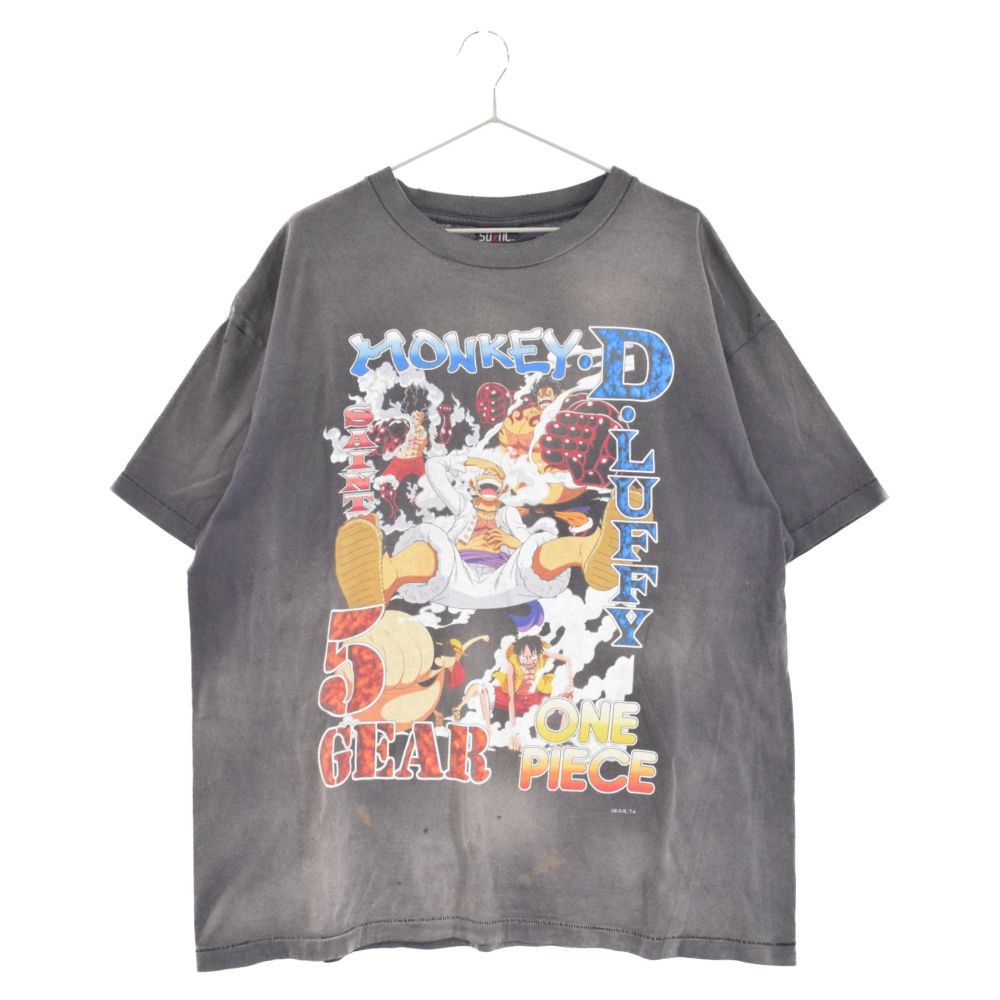 SAINT Mxxxxxx (セント マイケル) 23AW×ONEPIECE TEE BLACK