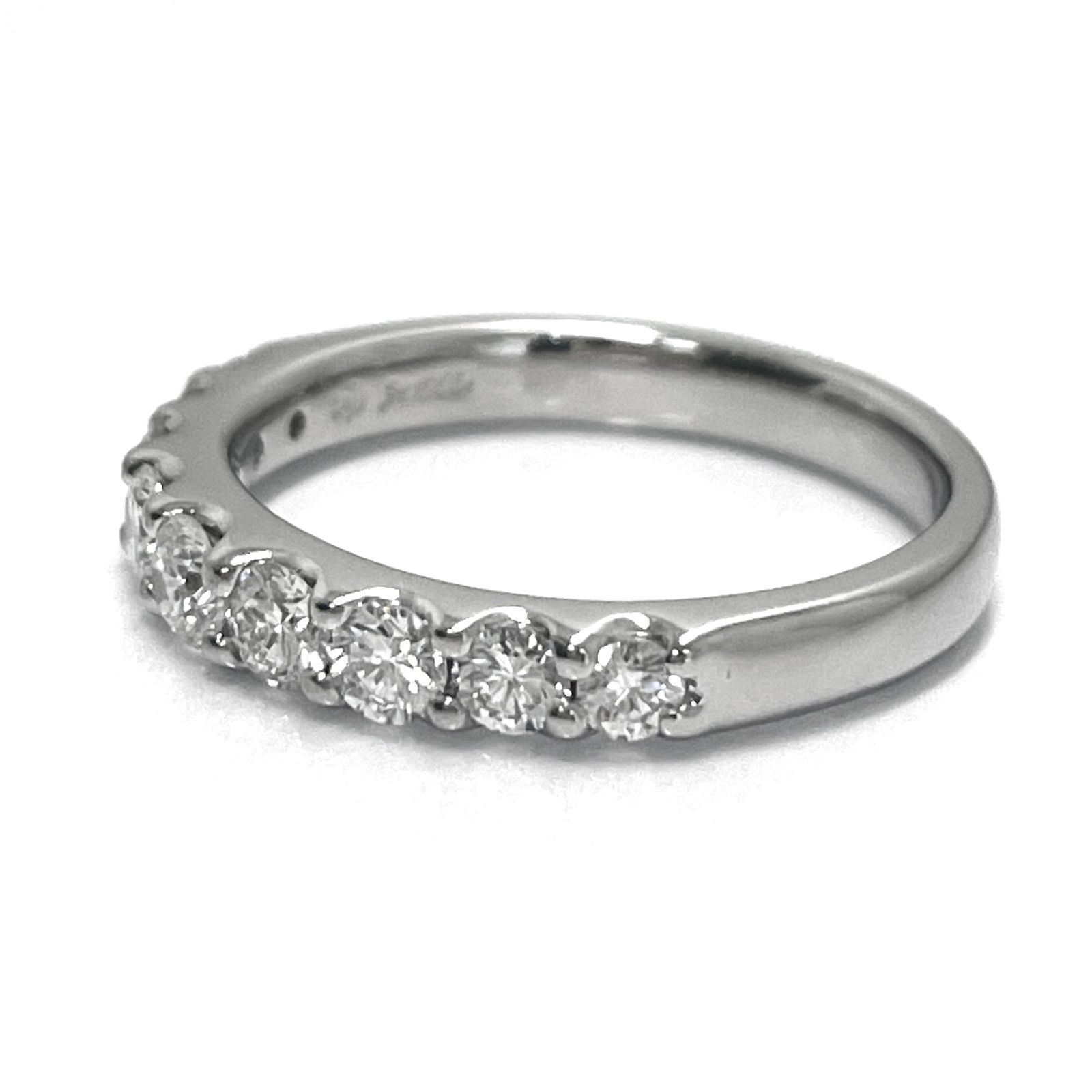 TASAKI / タサキ ハーフエタニティ ダイヤリング Pt1000 0.65ct TASAKI / タサキ ハーフエタニティ ダイヤリング Pt1000 0.65ct