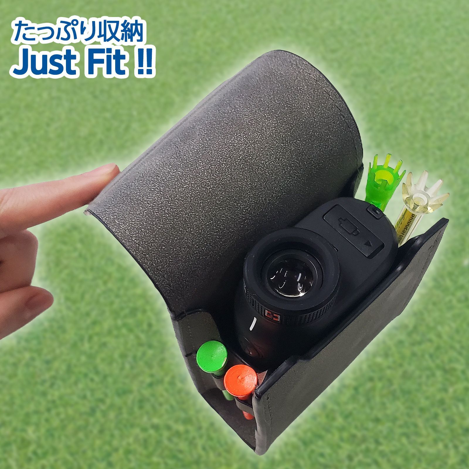 ⭐️激レア⭐️ WAAC ゴルフ　距離計ケース ゴルフ 距離計測器 用 ケース 距離計ケース 磁石開閉 ゴルフ 用