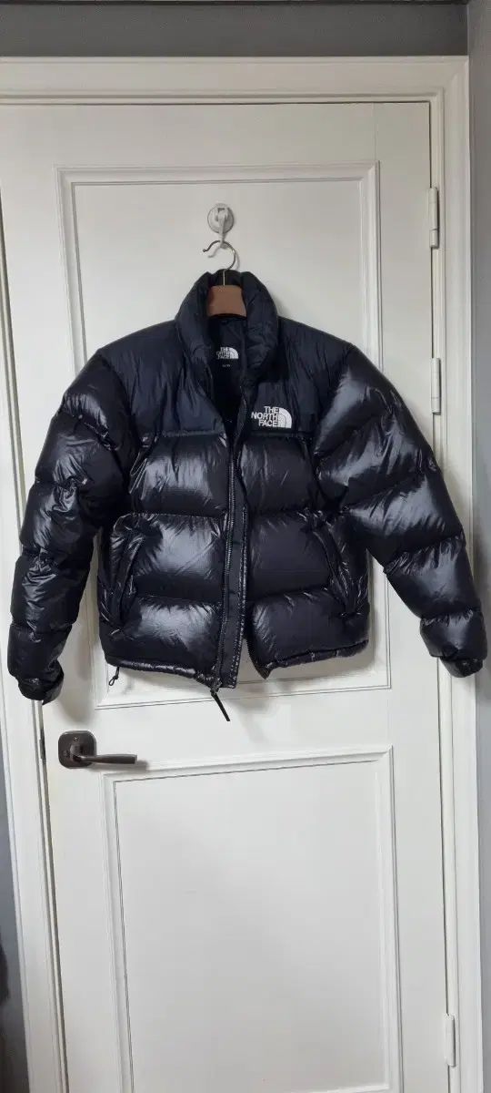 M THE NORTH FACE ザノースフェイス 1996 Ecco エコー Nuptse ヌプシ リアル 黒 ダウンジャケット 光沢