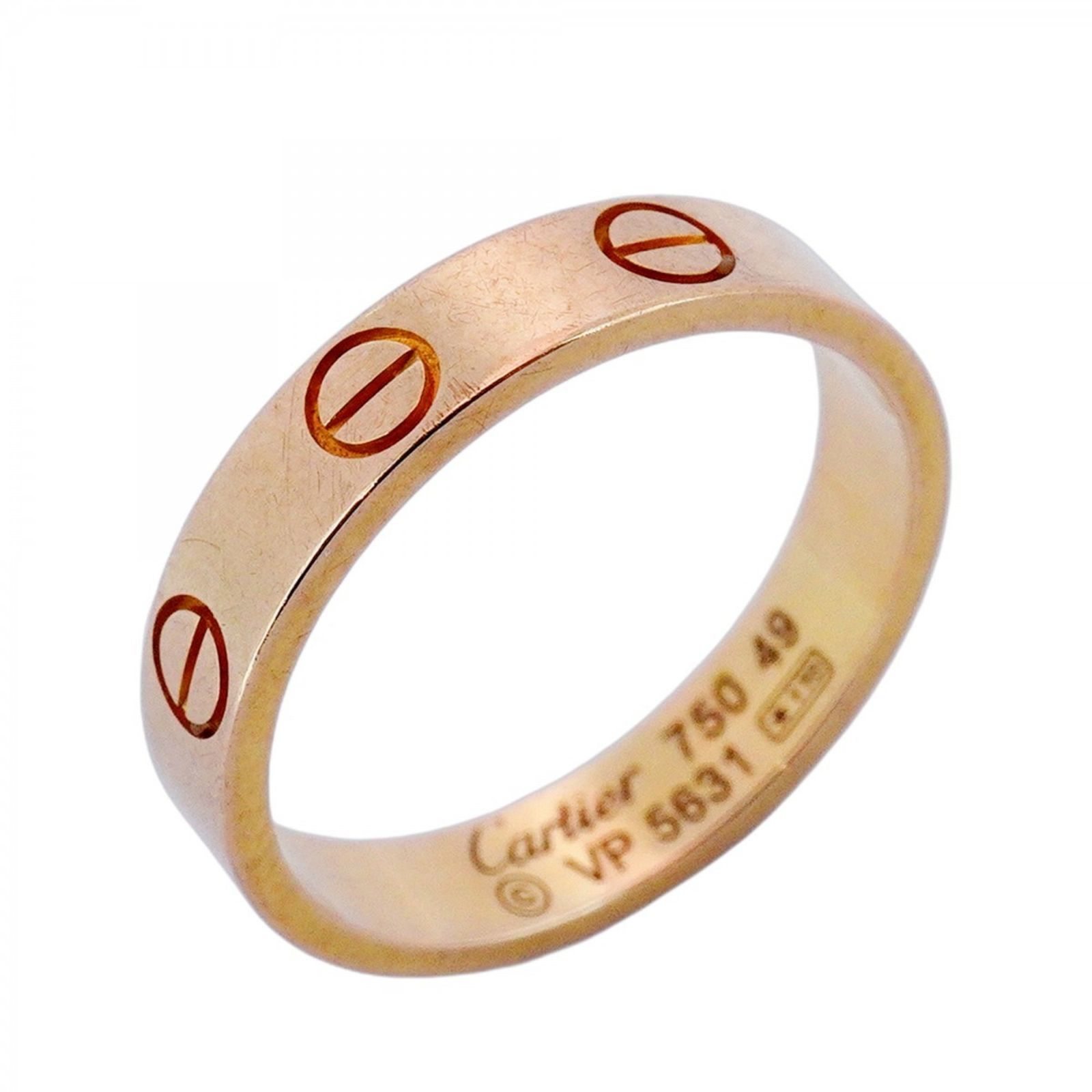 カルティエ(Cartier) カルティエ リング ミニラブ 18KPG ピンク