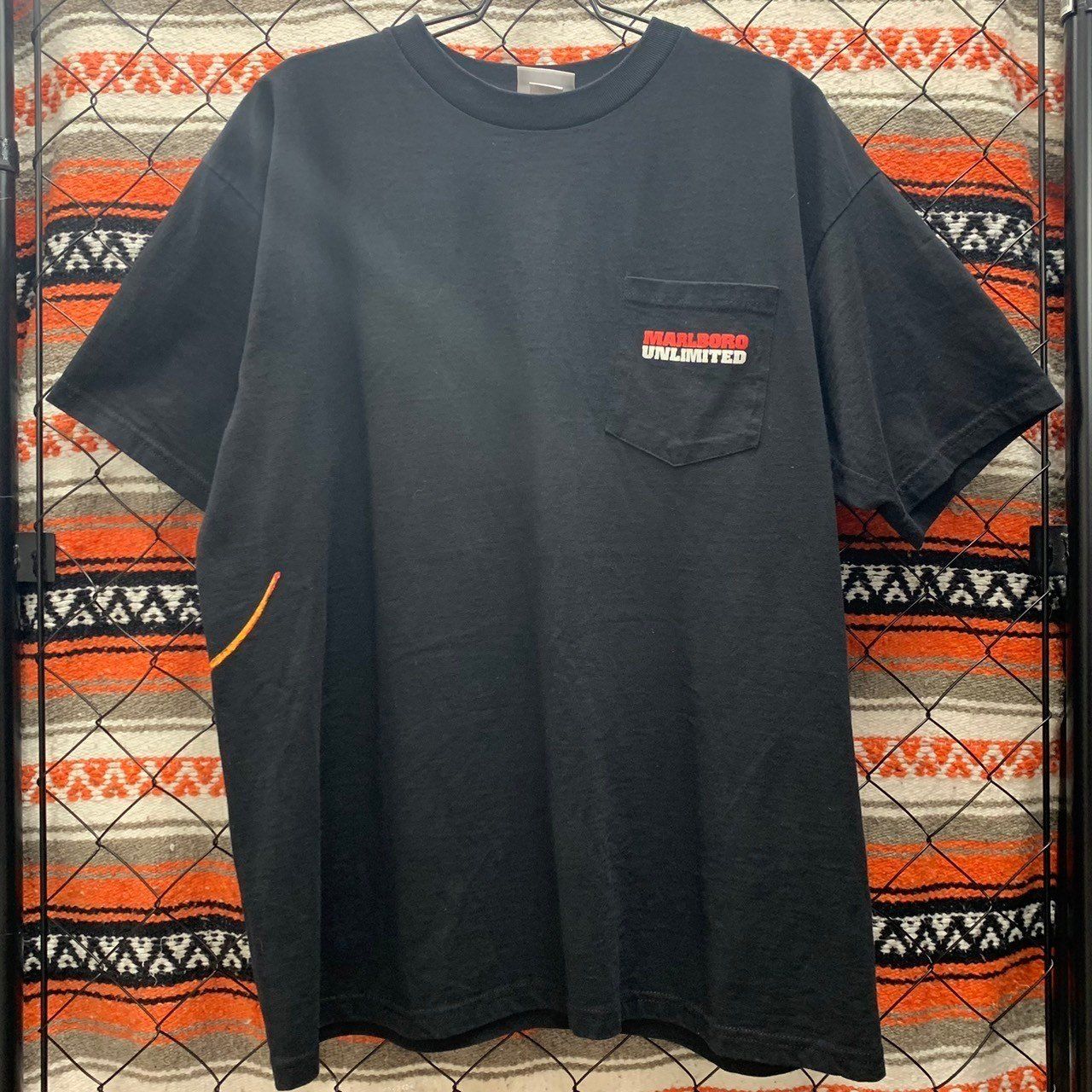 90s USA製 Marlboro マルボロ Tシャツ 半袖 リザード トカゲ バック 