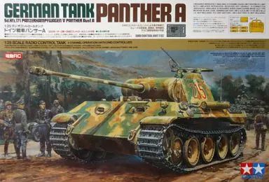 中古】ラジコン 1/25 ドイツ戦車 パンサーA 「ラジオコントロール