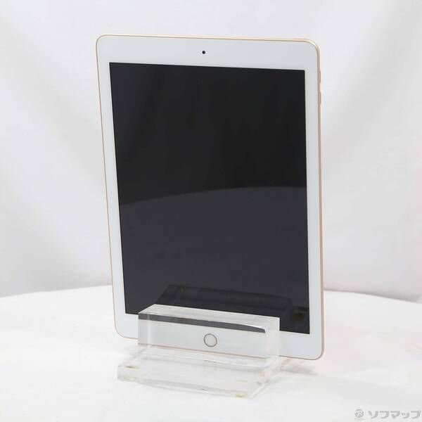 中古品〕 iPad 第6世代 128GB ゴールド MRJP2J／A Wi-Fi【258