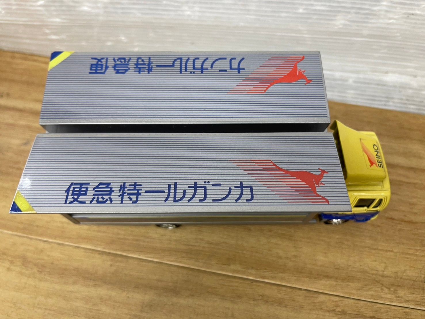 S89115カンガルー特急便 ウィングトラック カンガルー便 HINOチョロQ S89115 西濃運輸 カンガルー特急便 ウィングトラック チョロQ