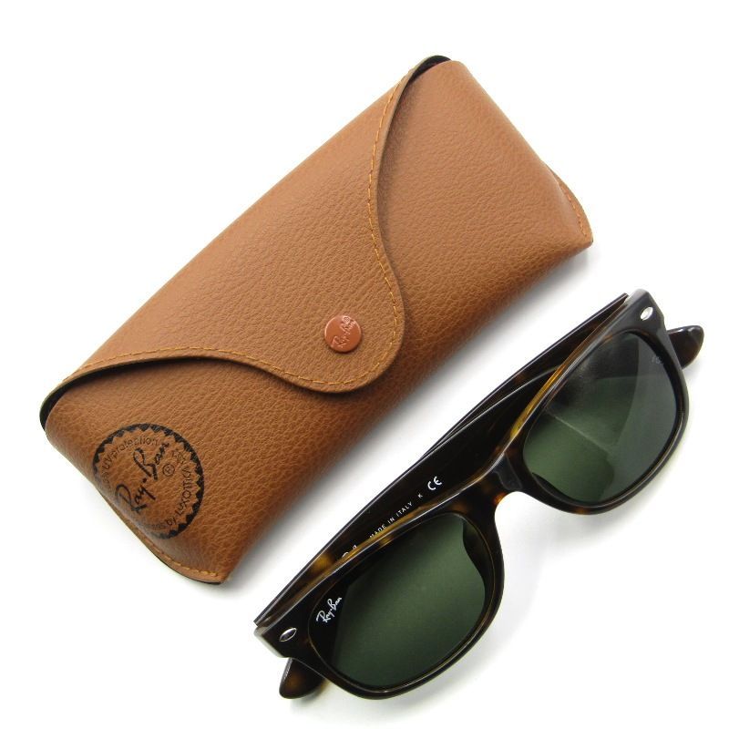 Ray-Ban レイバン サングラス RB2132-F NEW WAYFARER イタリア製 ニューウェイファーラー フルフィット 902 トータス61003016