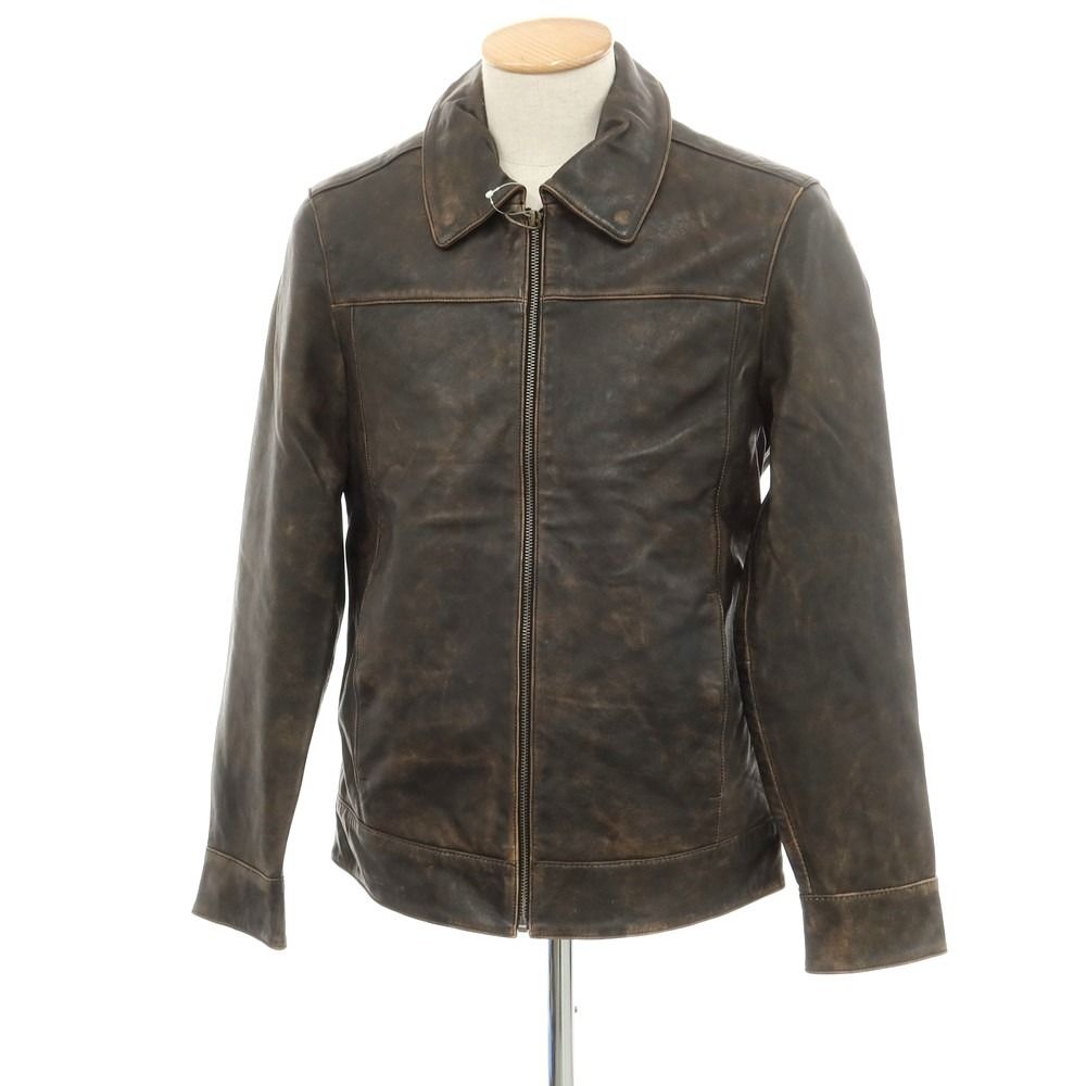 中古】オールセインツ AllSaints シープレザー ジップアップ レザー