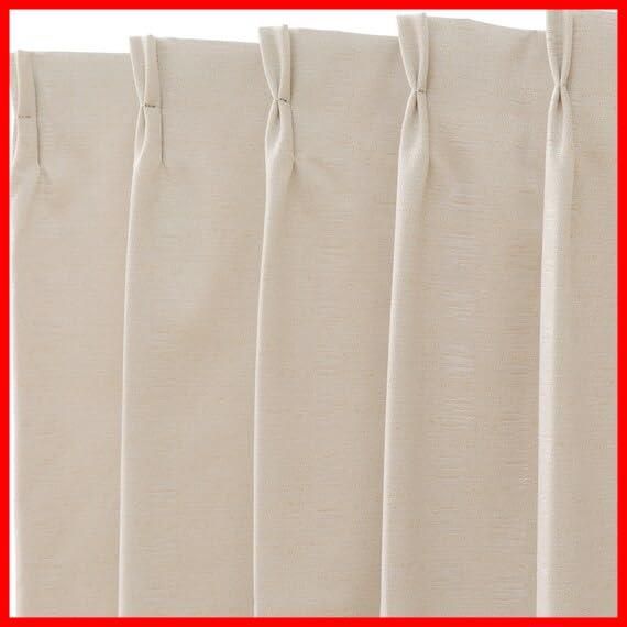 【在庫セール】ニトリ 遮光1級 遮熱 遮音 カーテン RD007 100X135cm 2枚入り アイボリー NITORI 7332499