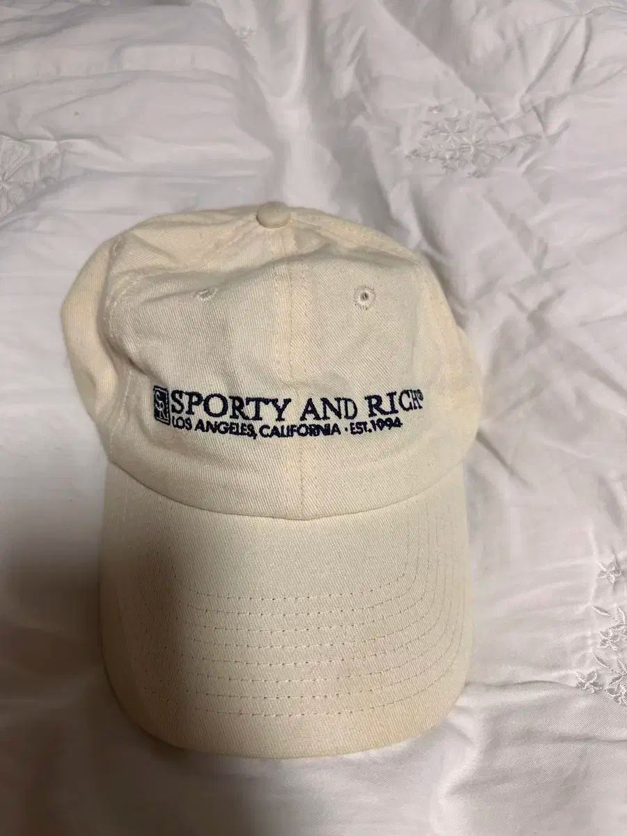 SPORTYu0026RICH(スポーティアンドリッチ) ボールキャップ アイボリー 色