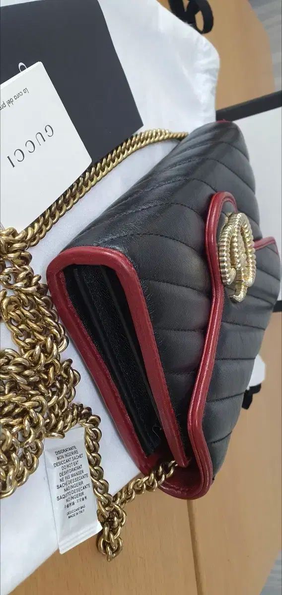 未使用品✨GUCCI GGマーモント マトラッセ ベルトバッグ ボディバッグ GUCCI(グッチ) マーモント マトラッセ クロスボディバッグ