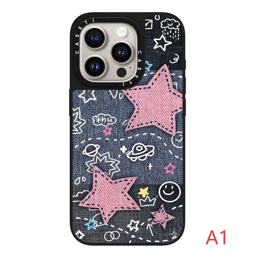 CASETiFYスマホケース スターデニム柄 iPhone 16 Pro/15 Plus