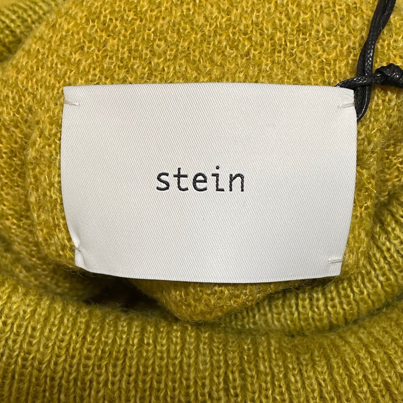 定価45100円 新品 stein 22AW JAQUARD MOHAIR LOOSE HIGH NECK KNIT LS 