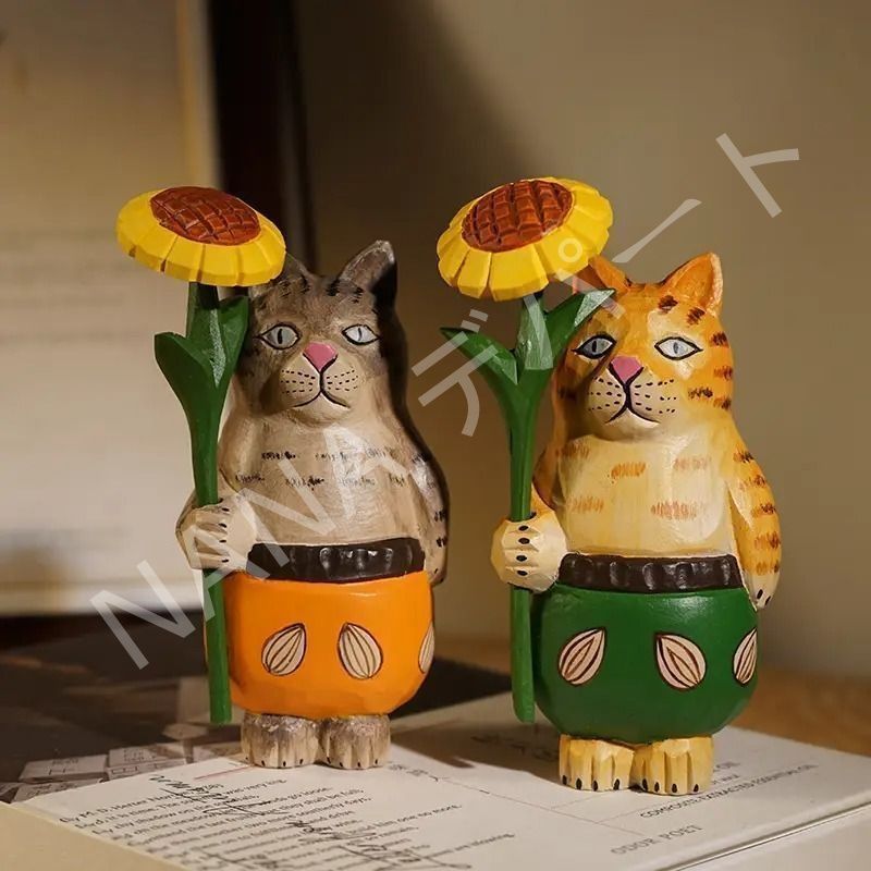 ダックのネコ納財かめ 銅製 工芸品美術品 置物 Yahoo!オークション -「猫 置物」(銅製) (金属工芸)の落札相場