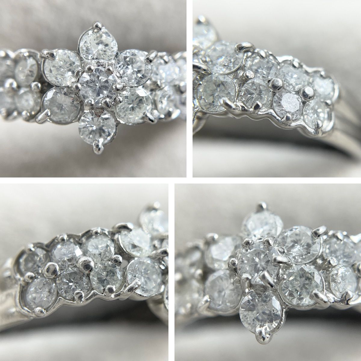 ２０万高品質☘️pt900　ダイヤ1.00ct☘️ 天然ダイヤ 　トップ pt900【1.0ct 】一粒ダイヤモンドネックレス［SI-2～I1 H～F