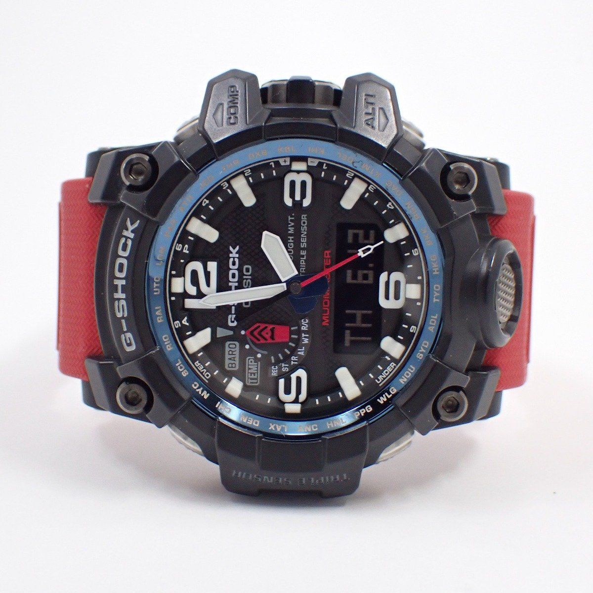 GWG-1000RD-4AJF レスキューレッド　マッドマスター GWG-1000-1AJF | CASIO