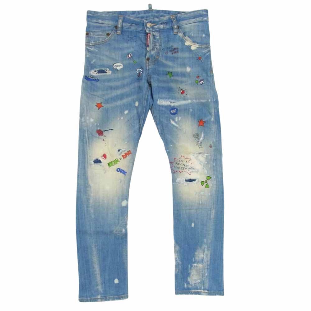 DSQUARED2 ディースクエアード 18SS S74LB0317 Sexy Twist Jean Baby 