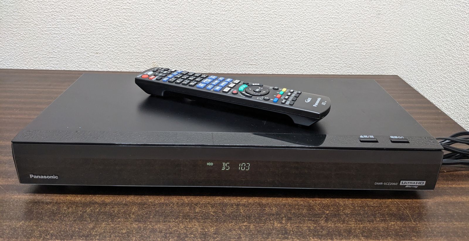Panasonic◎ 2TB 3チューナー ブルーレイレコーダー 4K