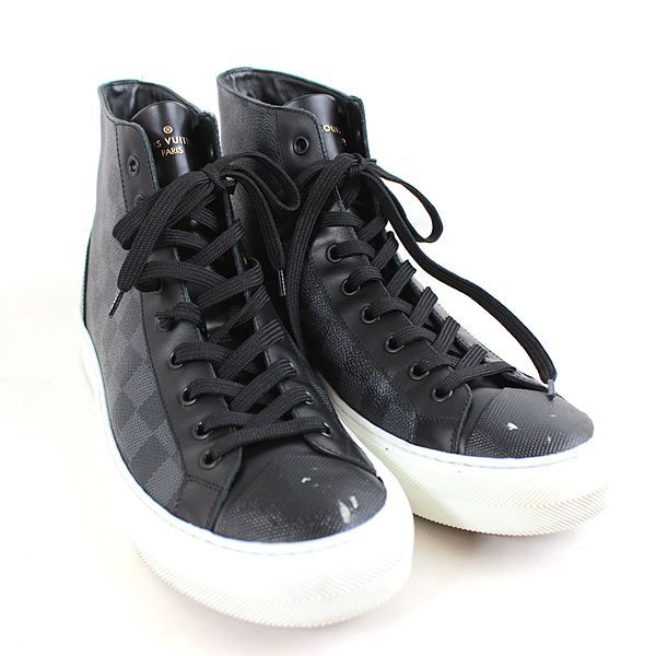 ルイヴィトン ハイカットスニーカー 靴 シューズ ブーツ ダミエグラ