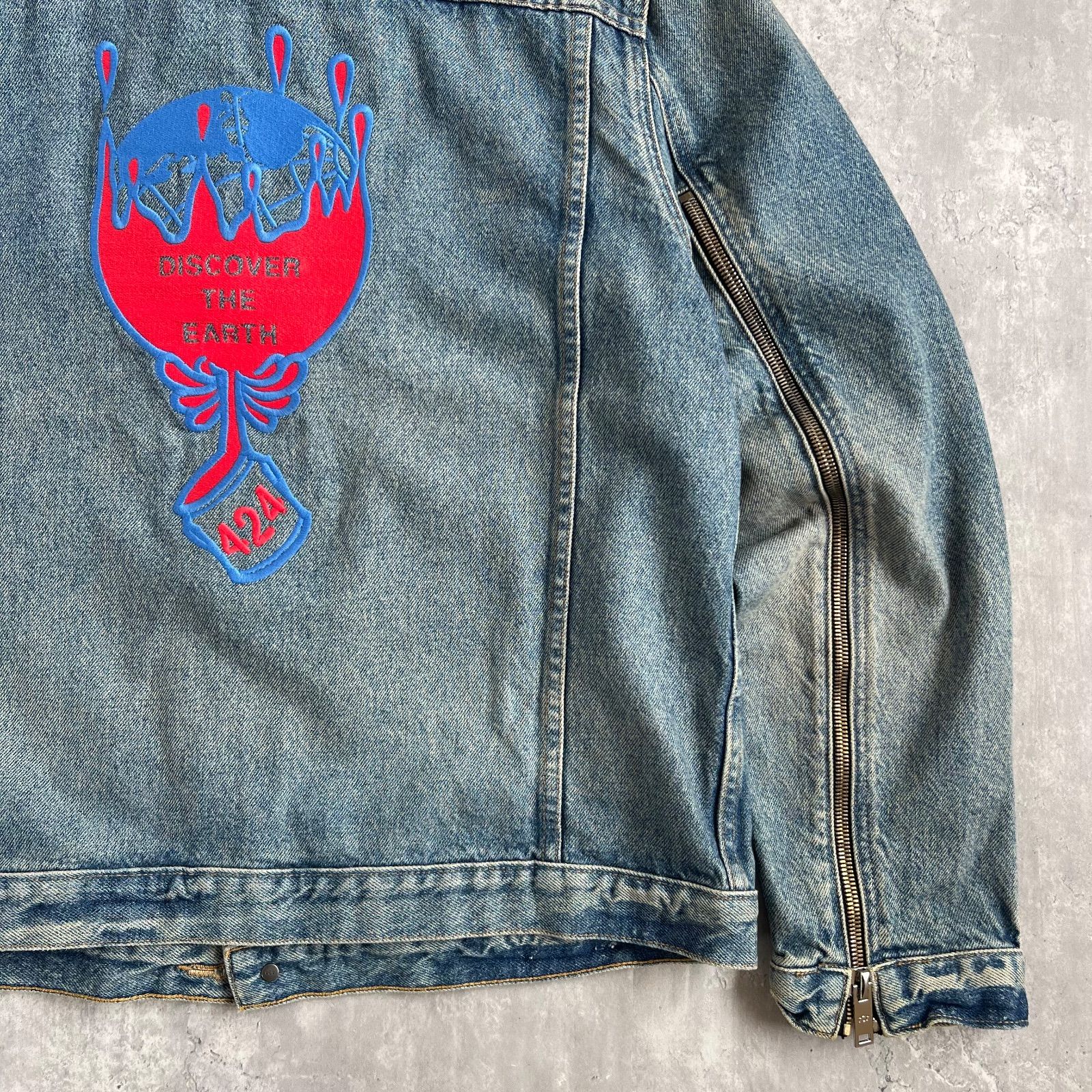 424 CLOTHING フォートゥーフォー 刺繍デザイン ヴィンテージ