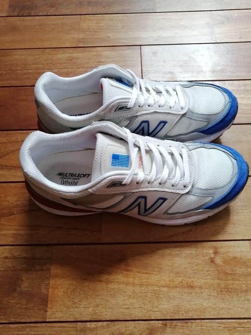 ◇New Balance990 トリコロールカラー used 8h アメリカ製 - 板垣洋品