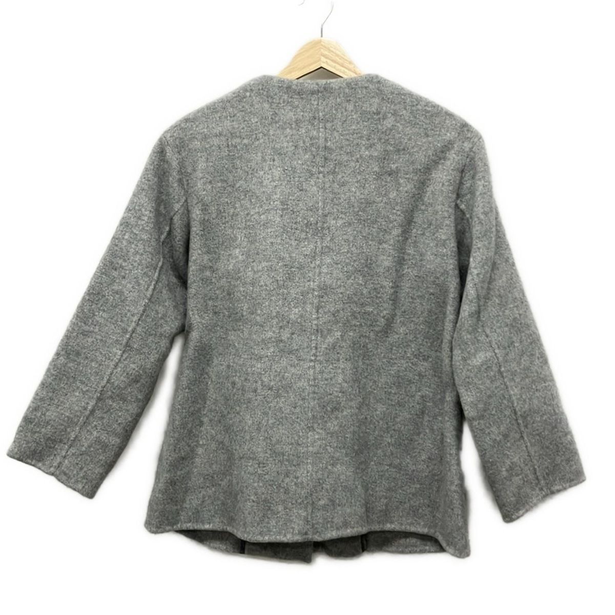 MACKINTOSH PHILOSOPHY マッキントッシュフィロソフィー コート サイズ34 M レディース - グレー 長袖 ショート丈 秋 冬