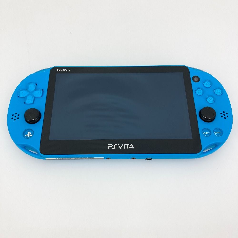 PlayStation Vita PCH2000 アクアブルー 本体のみ・8GB 【公式通販】