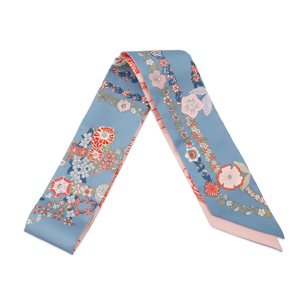 エルメス スカーフ ツイリー ブリッド ドゥ ガラ アン フルール-アイライナー Brides de Gala en Fleurs 2025春夏