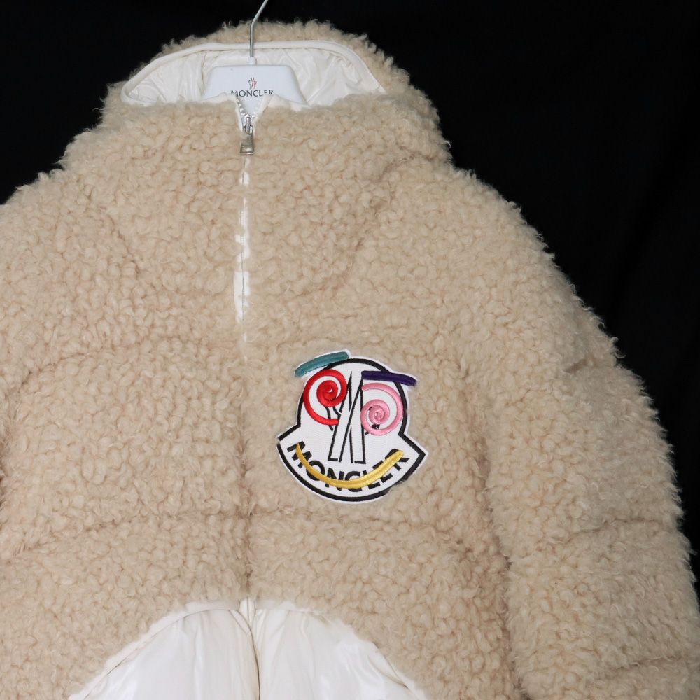 MONCLER モンクレール ダウン ダウンジャケット シャンボン レディース ロゴ ショート ナイロン フード ブランド 軽量 防寒 大きいサイズ  黒 ブラック : MSS - 通販 - Yahoo!ショッピング