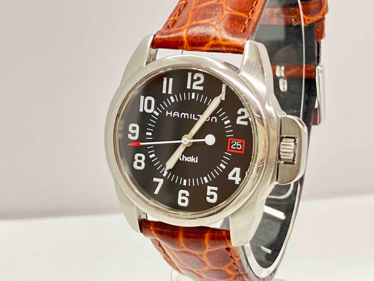 美品 HAMILTON 腕時計 6301 HAMILTON ハミルトン 6301 クォーツ 腕時計 - メルカリ