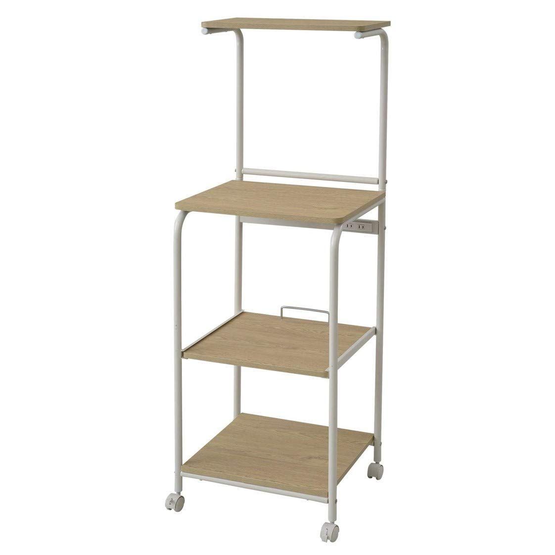 山善 ラック スチールラック 5段 ホワイト ICM-15455J(WH) WB