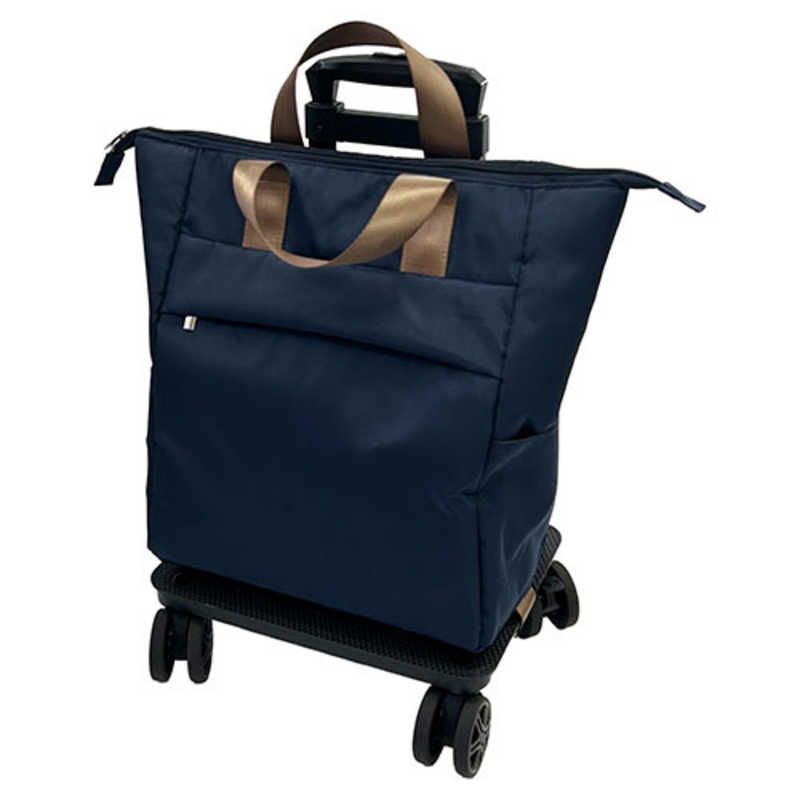 未開梱 レップ 4輪カート 横押し バッグ単体使用OK プレイノ ネイビー REP571101