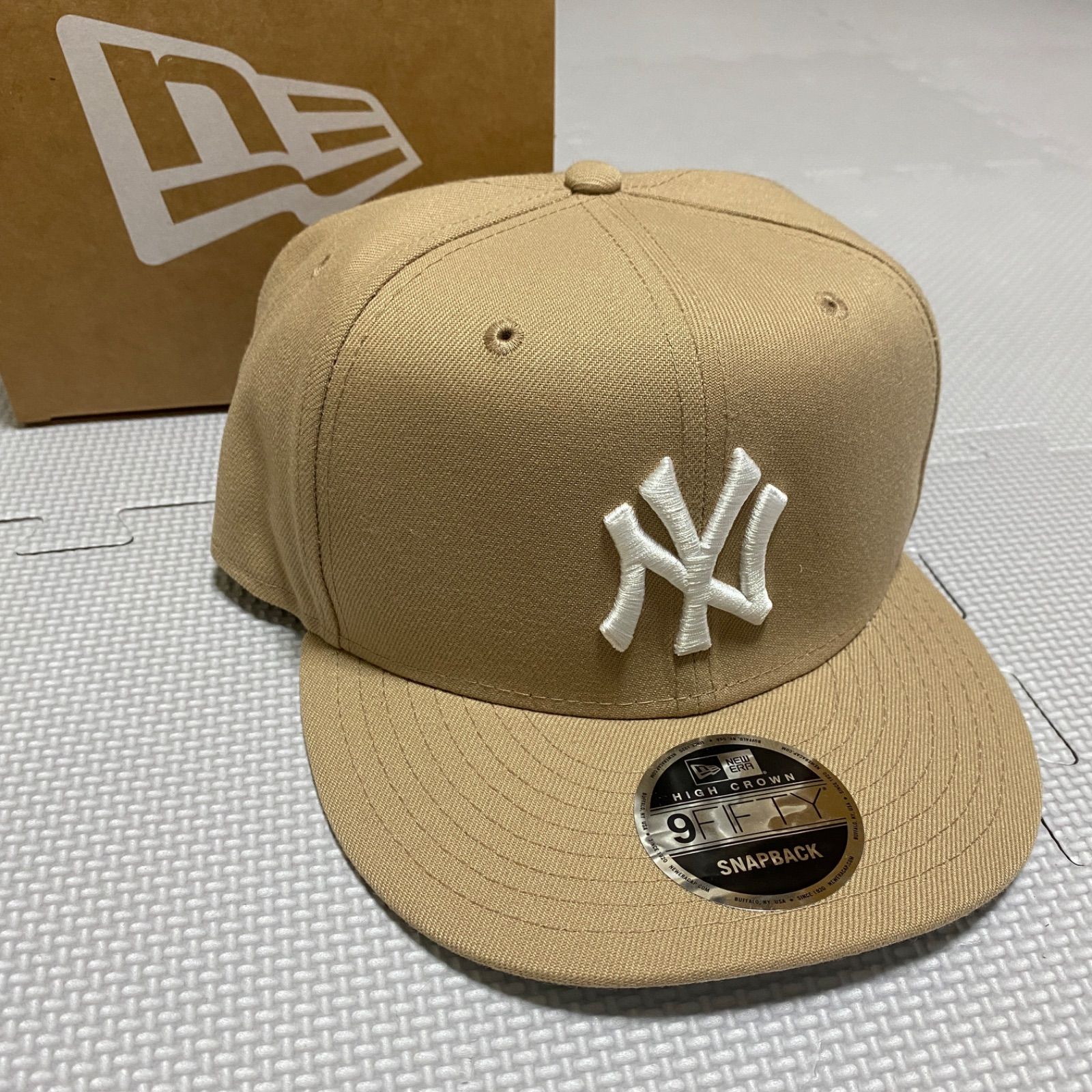 海外限定 NEWERA NY ヤンキース 9FIFTY キャップ ハイクラウン-