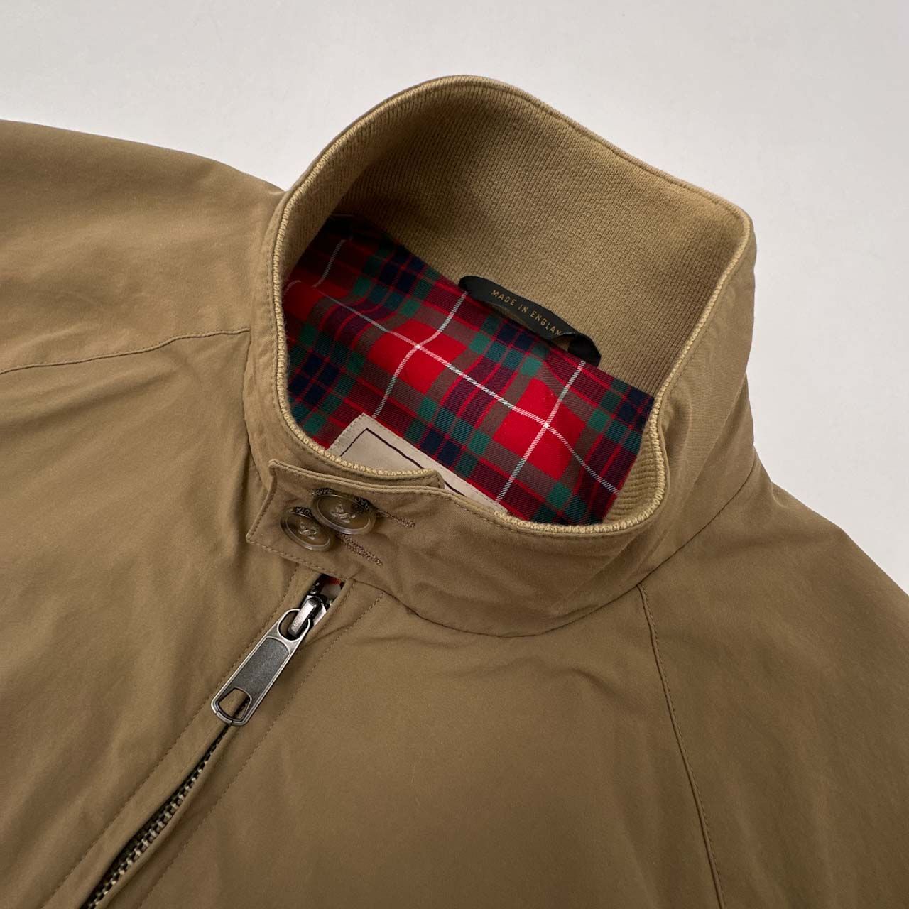 美品 BARACUTA バラクータ G9 ハリントンジャケット 裏チェック 美品 BARACUTA バラクータ G9 ハリントンジャケット 裏チェック