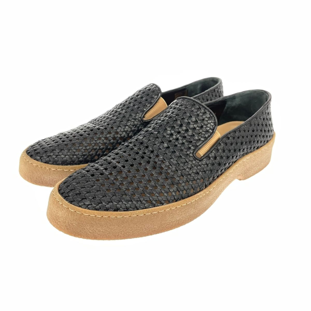Dries Van Noten グレイッシュブルー　レザーシューズ　サイズ37 17714824OL_14_f.jpg