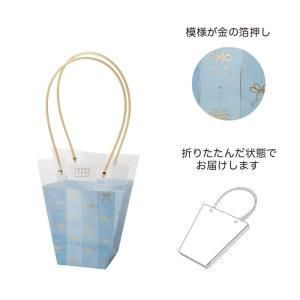 【新品・3営業日で発送】ケー・イー・アイ PPノーブルギフトバッグ L／M (5424-B-BL)【入数:25】