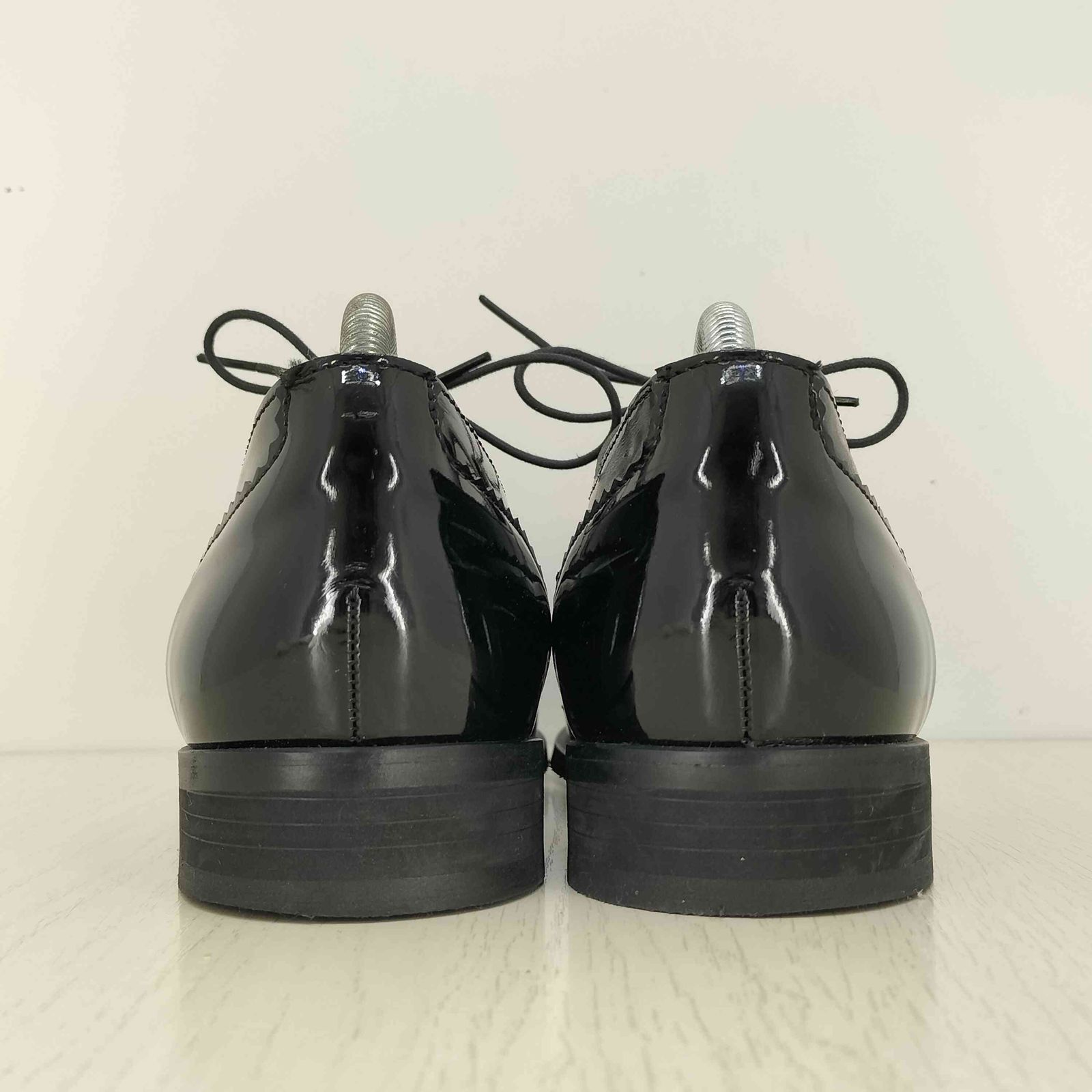 ビームス BEAMS SEPTEMBER MOON エナメル ウィングチップ ドレス