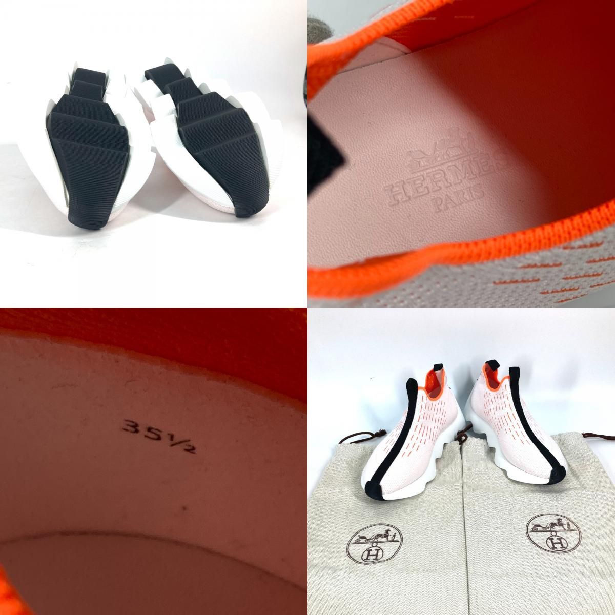 HERMES エルメス エクレール ニットスニーカー 靴 レディース 2022年 秋冬 HERMES エルメス スニーカー ニット エクレール