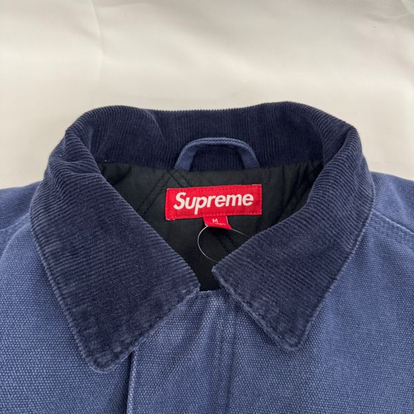 シュプリーム Supreme ワークポケットシャツ ネイビー M シュプリーム Supreme ワークポケットシャツ ネイビー M
