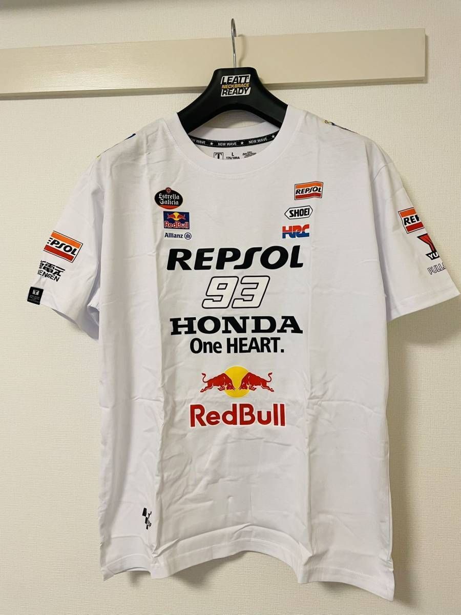 【レディース】 レッドブル & マルク マルケス コラボ Tシャツ ネイビー MotoGP バイク 女性用 formula-sports_33302-nv