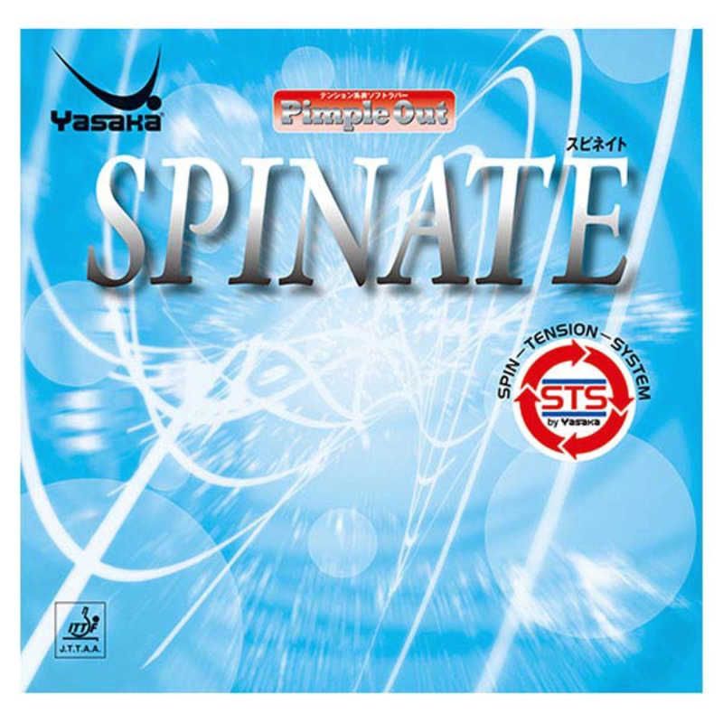 【 新品 未開封 】 ヤサカ 表ソフトラバー スピネイト SPINATE 厚 赤 [表ソフト /スピン] B42 未使用 送料無料