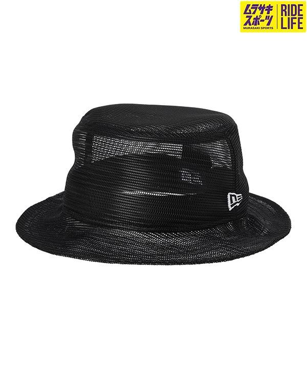 ムラスポ公式】NEW ERA ニューエラ BUCKET-01 ALL MESH BLK MS